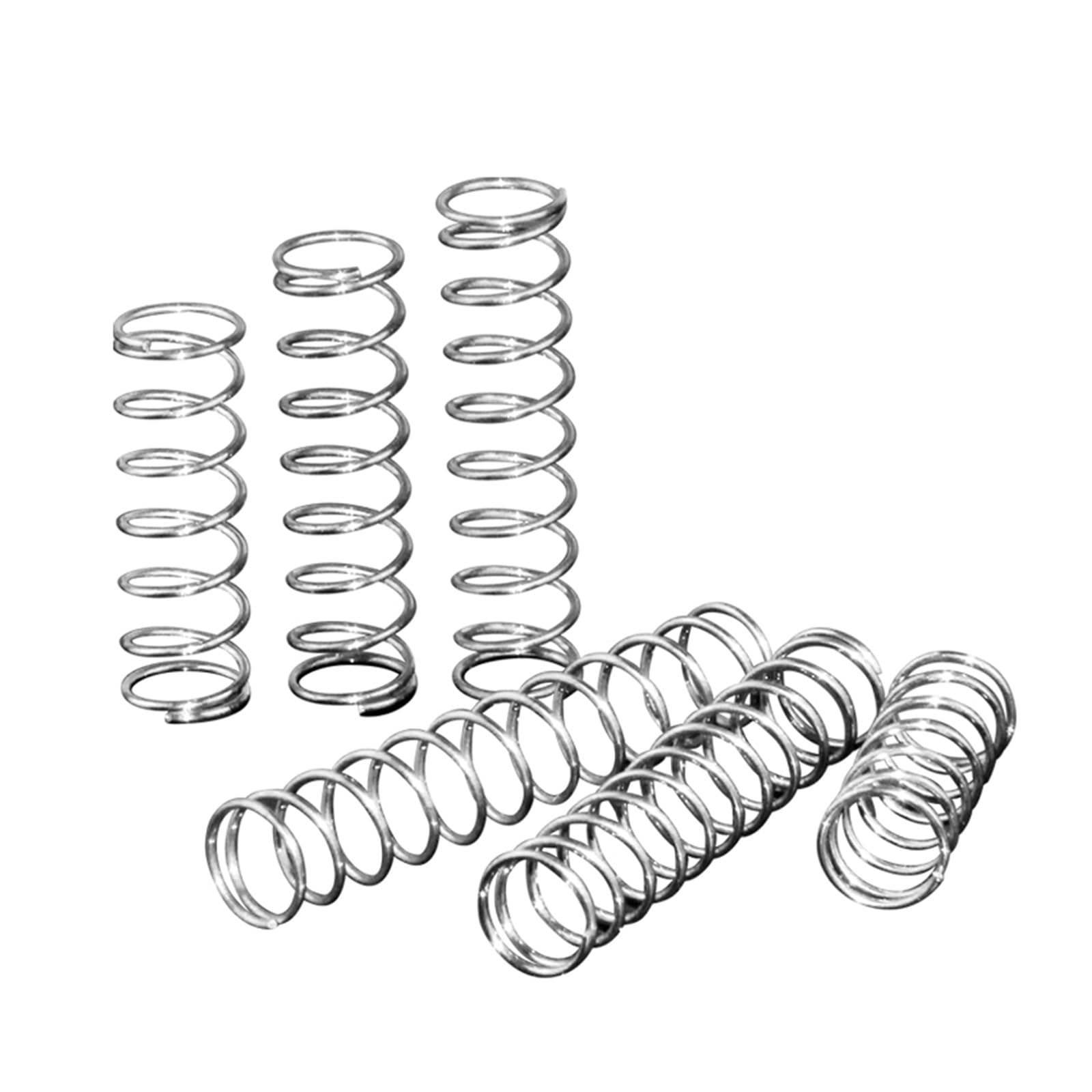 5 Stück Drahtdurchmesser 2,0 mm Außendurchmesser 10-30 mm Länge 10/12/14/15/16 mm Edelstahl Micro Small Y-Typ Rotorrückstelldruckfeder(30mm,16mm) von FonFou