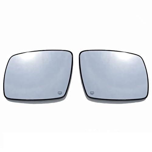 Auto beheiztes Glas Rückspiegelglas for Dodge for Journey for Coolway Reverse 2009 2010 2011 2012 2013 2014 2015 2016 2017 2018(A pair) von FonFou