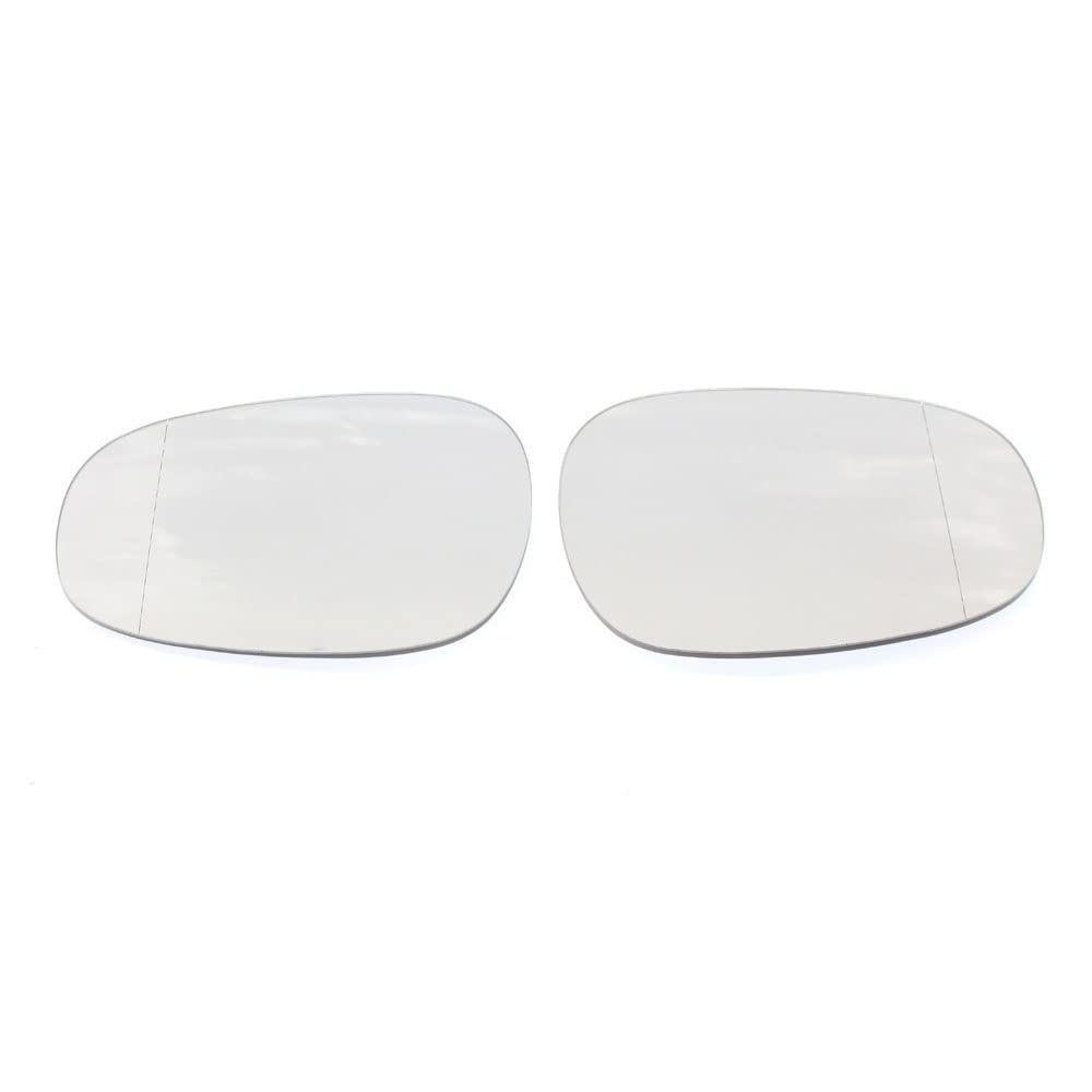 Links rechts Weitwinkel beheizbares Spiegelglas for 3er E91 E90 E92 E93 Limousine Facelift 318d 320d 320i E80 E81 E87(A Pair-White) von FonFou