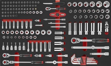 FORCE Steckschlüsseleinsatz-Set 41621 von Force