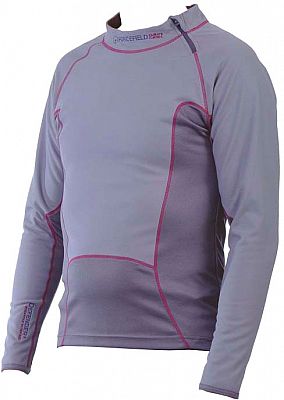 Forcefield Tornado Advance 2, Funktionsshirt - Grau/Dunkelrot - XL von Forcefield