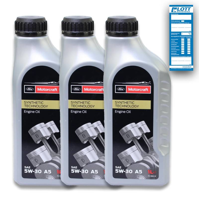 3x 1 L = 3 Liter Ford Formula F 5W-30 Motoröl von Ford