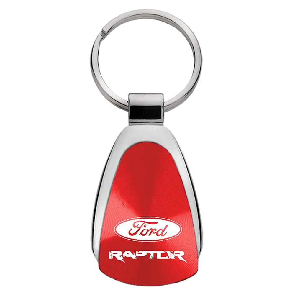 Au-TOMOTIVE GOLD Tear Drop Key Chain for Ford Raptor (Red) von Au-TOMOTIVE GOLD