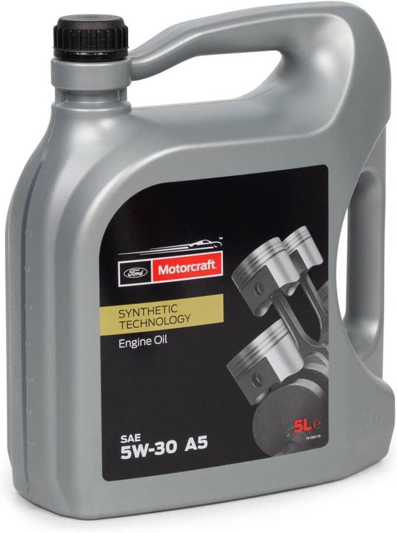 Ford 1502266 Synthetisches Motorenöl, 5W30, Formel F, 5 Liter von Ford