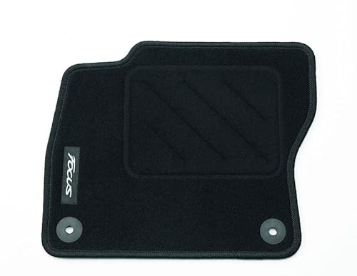 Ford Original Focus 2011-2015 Teppichfußmatten für vorne und hinten, Schwarz von Ford