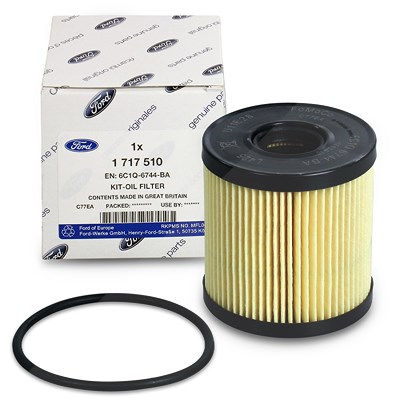 Ford Ölfilter [Hersteller-Nr. HU711/51x] für Citroën, Ds, Fiat, Ford, Jaguar, Lancia, Land Rover, Mini, Mitsubishi, Opel, Peugeot, Toyota, Volvo von Ford