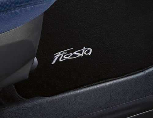 Ford Original Fiesta 20018-2011 Velours-Teppichfußmatten vorne, schwarz von Ford