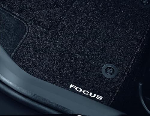 Ford Original Focus 2004-Aktuell Teppichfußmatten für vorne und hinten, Schwarz von Ford