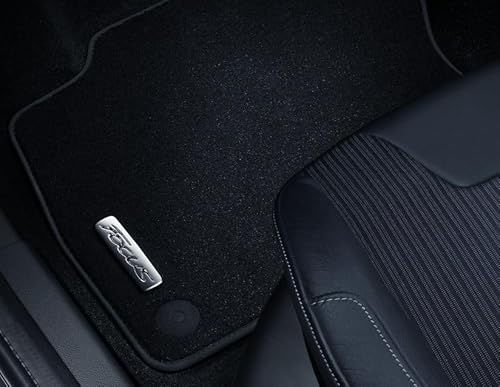 Ford Original Focus 2011-2015 Velours-Teppichfußmatten für vorne, schwarz von Ford