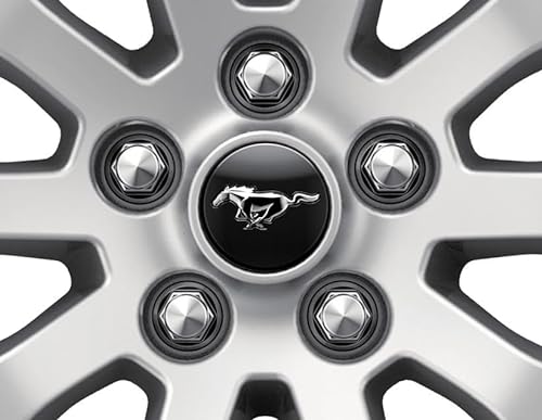 Original Ford Mustang 2015-Aktuell und Mustang Mach E 2022-2024 Nabenkappe mit Pony Logo 2449776 von Ford