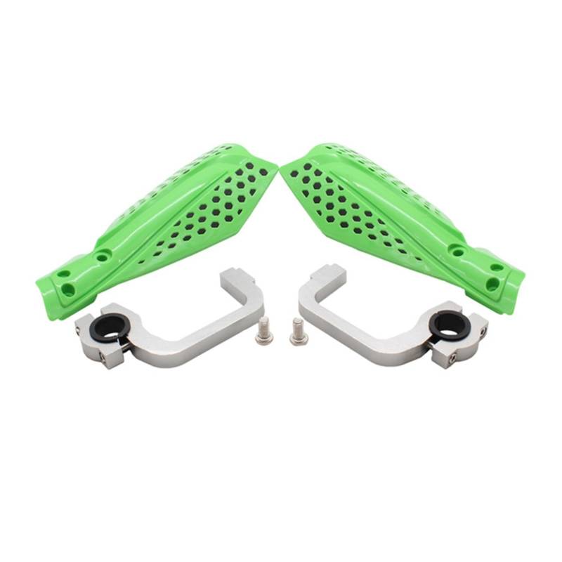 Motorrad Handschützer Für S&uzuki Motorrad Knuckle Schutz 22mm 28mm Handschutz Schutz Pit Bike Hand Guards Motocross Zubehör Handschützer uards(Green) von ForgUe