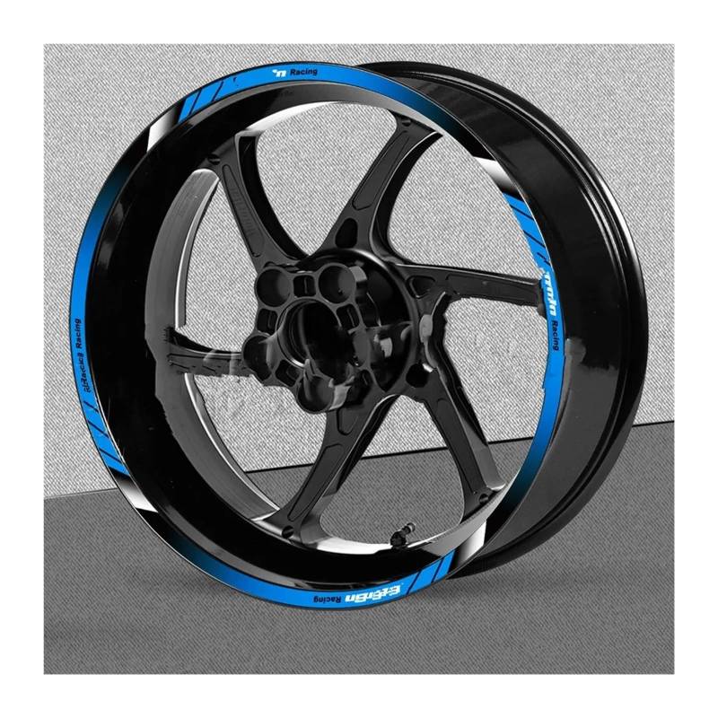 Motorrad-Rad Für ER-6N Für ER6N Mortorcycle Felge Aufkleber Decals Reflektierende Hub Streifen Band Zubehör Wasserdicht Aufkleber Abziehbild(17 Inch E) von ForgUe