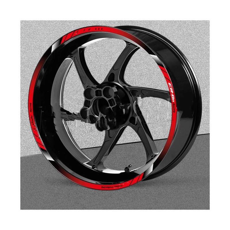 Motorrad-Rad Für ER-6N Für ER6N Mortorcycle Felge Aufkleber Decals Reflektierende Hub Streifen Band Zubehör Wasserdicht Aufkleber Abziehbild(A 17 Inch) von ForgUe