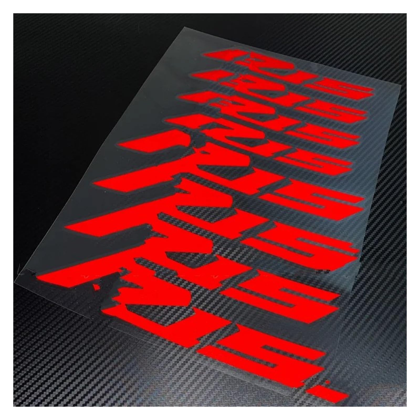 Motorrad-Rad Für Ya&maha Für YZF Für R15 Für R25 8X Motorrad Iner Räder Felgen Decals Reflektierende Wasserdichte Aufkleber Aufkleber Abziehbild(R15 Red) von ForgUe