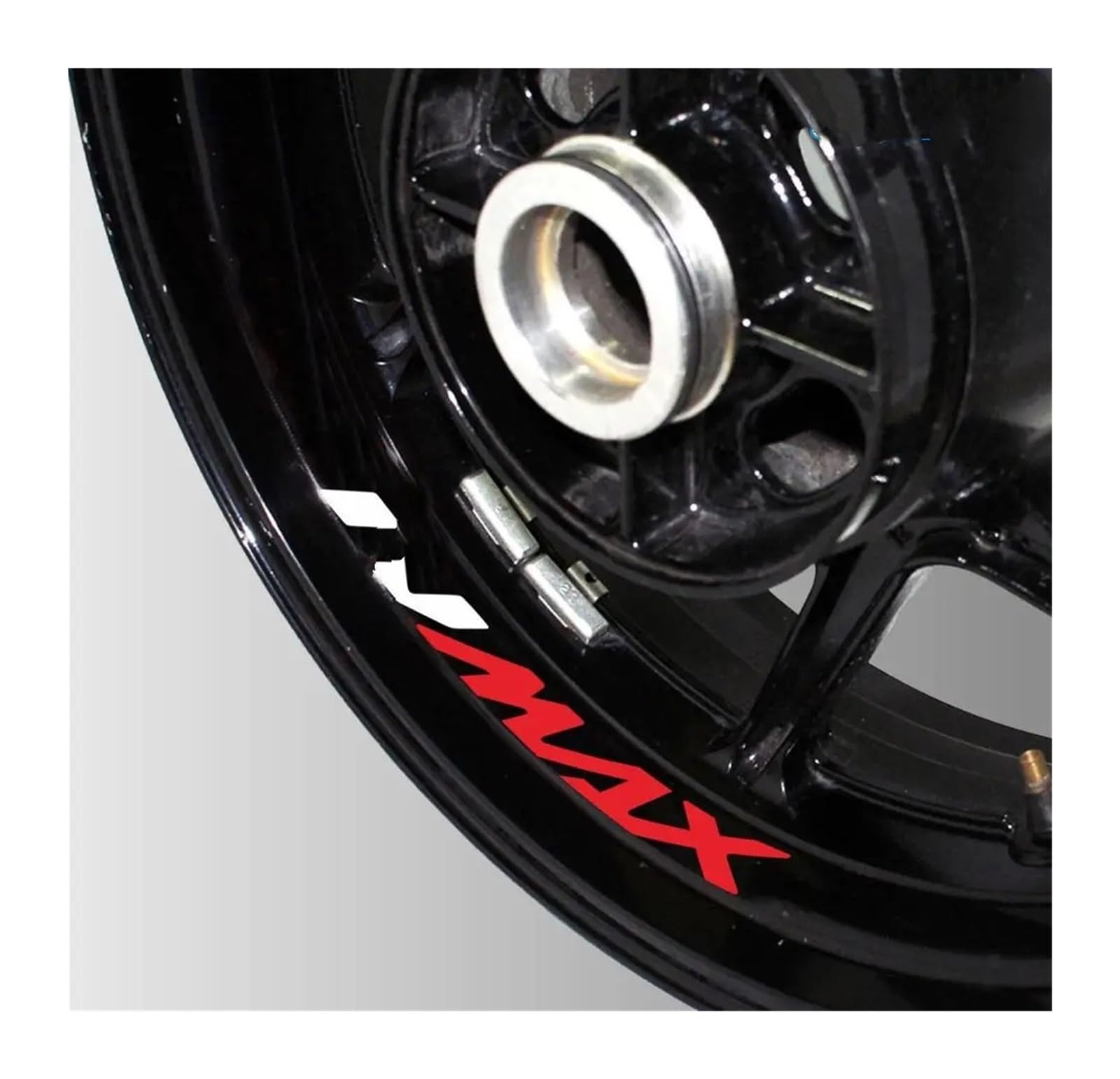 Motorrad-Rad Motorrad Reflektierende Aufkleber Räder Angepasst Dekorative Aufkleber Fit Für Für Nmax Für N Max Moto Zubehör Aufkleber Abziehbild(K-LQT-NMAX-01) von ForgUe