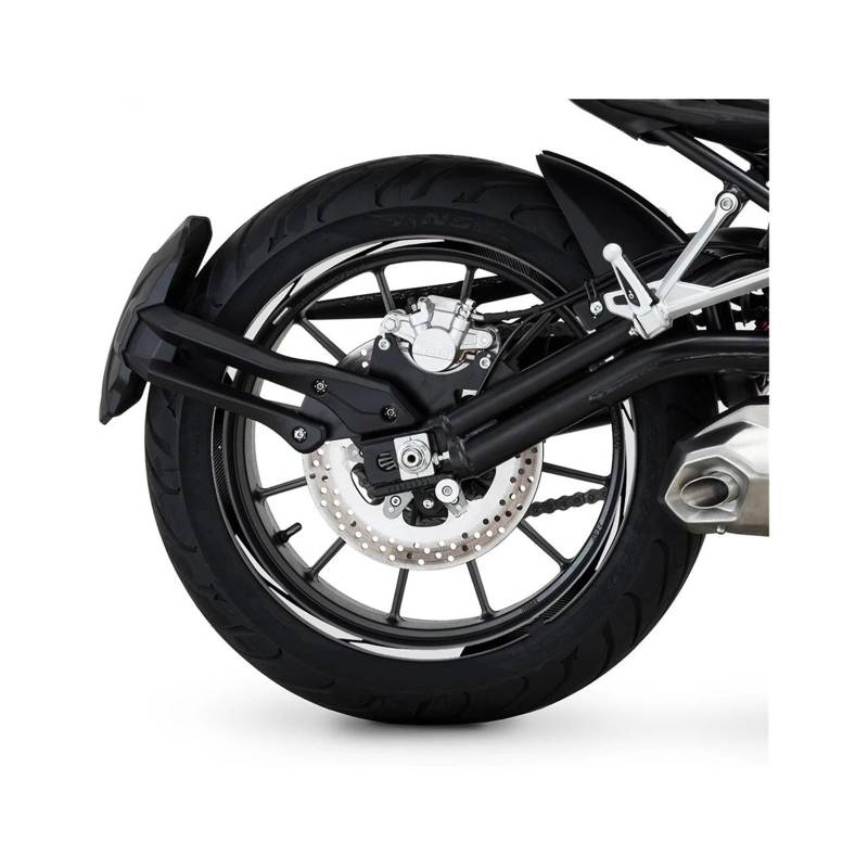 Motorrad-Rad Reflektierende Aufkleber Motorrad Räder 17 Felgenstreifen Hub Streifen Für CB1000R 650 Für VFR1200 Aufkleber Abziehbild(MotleyB) von ForgUe