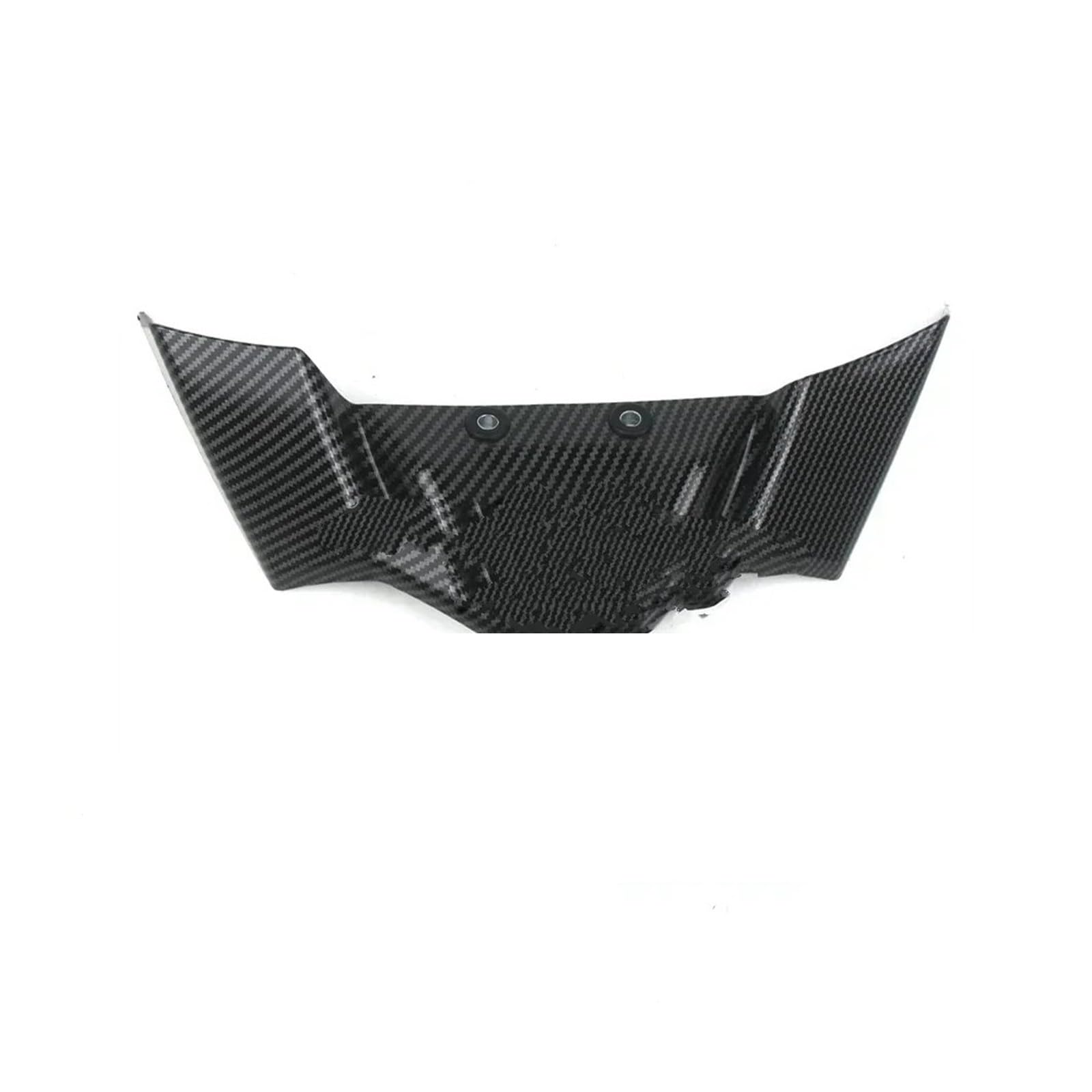 Motorrad-Verkleidung Für S1000R 2021 2022 2023 Motorrad Abtrieb Naked Front Spoiler Aerodynamische Flügel Deflektor Frontverkleidung(2Carbon Fiber look) von ForgUe