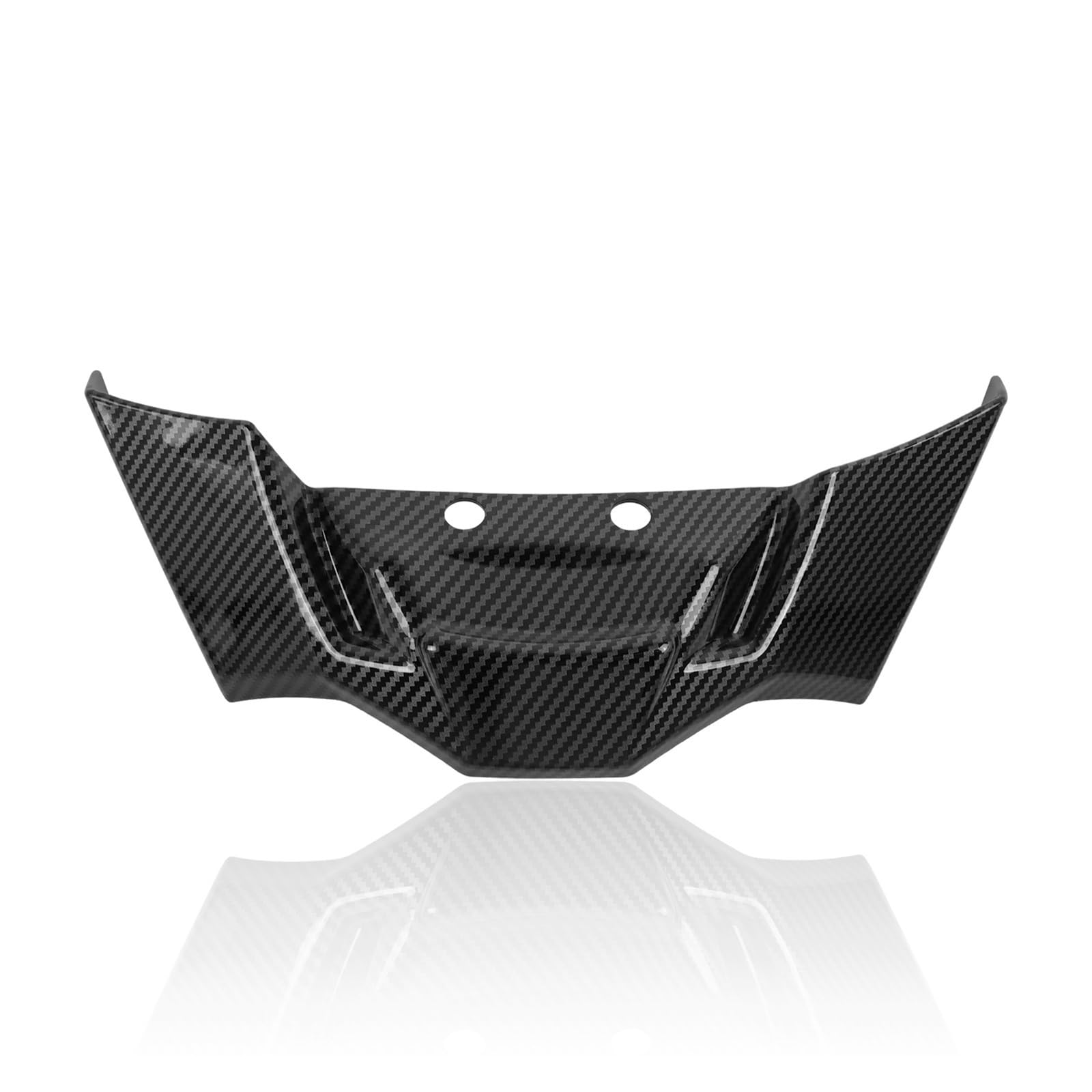 Motorrad-Verkleidung Für S1000R 2021-2024 Motorrad Frontspoiler Spoiler Aerodynamische Naked Winglet Deflektor Abtrieb Spoiler Frontverkleidung(Matte Black) von ForgUe