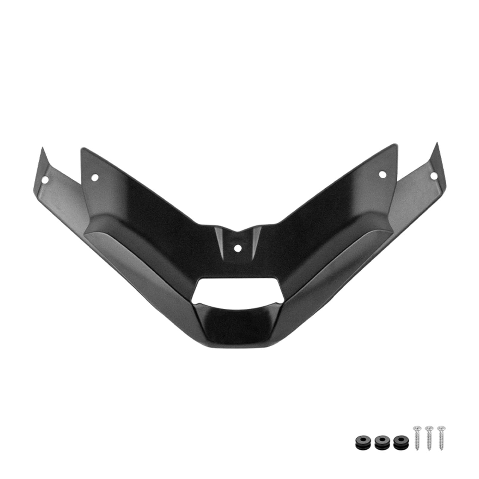 Motorrad-Verkleidung Für XMAX300 2023-2024 Front Verkleidung Aerodynamische Untere Abdeckung Schutz Schutz Flügel Spoiler Kit Frontverkleidung(Watermark) von ForgUe