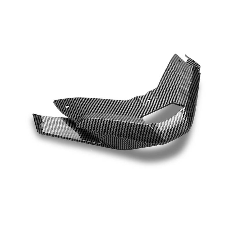 Motorrad-Verkleidung Für XMAX300 2023 2024-Motorrad Front Verkleidung Schnabel Extender Front Spoiler Winglet Aerodynamische Flügel Frontverkleidung(Carbon fiber look) von ForgUe