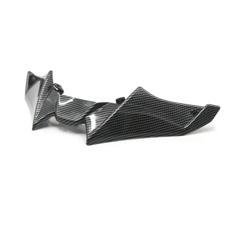 Motorrad-Verkleidung Motorrad Downforce Naked Forntal Spoiler Aerodynamische Flügel Deflektor Für MT-09 Für SP 2021 2022 Frontverkleidung(Carbon Fiber Look) von ForgUe