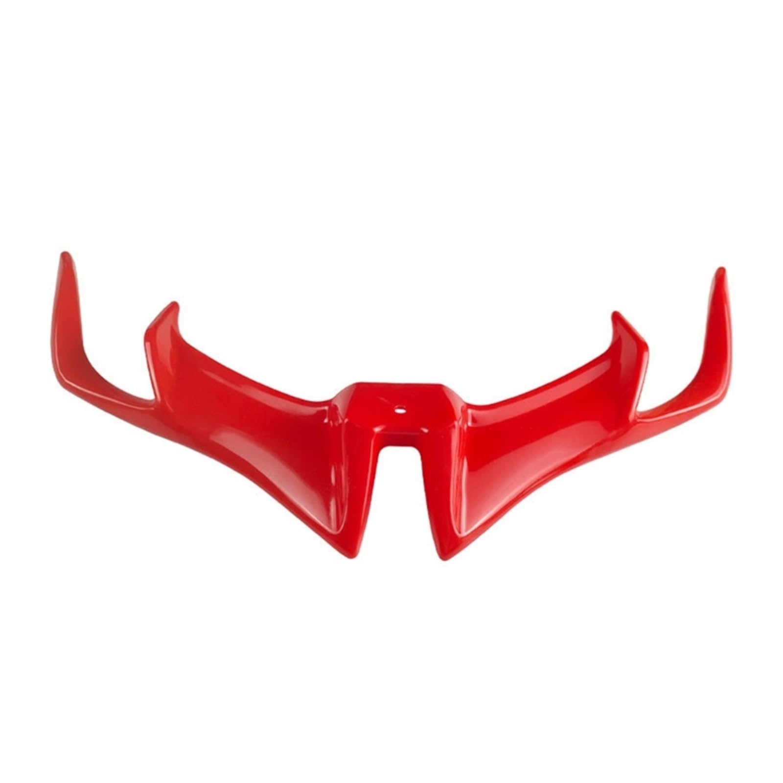 Motorrad-Verkleidung Motorrad Winglets Aerodynamische Flügel Spoiler Für Die Meisten Motocross Front Verkleidung Frontverkleidung(Red) von ForgUe