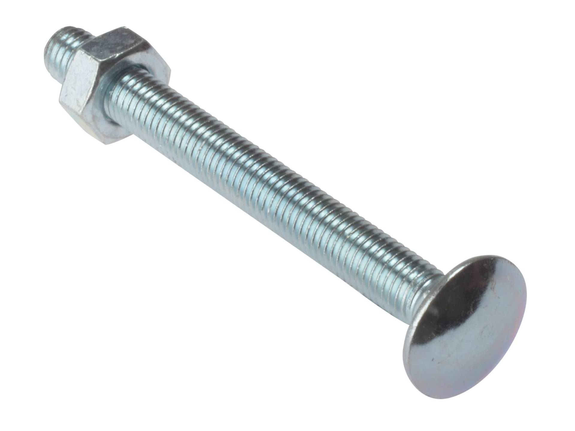 Forgefix Carriage Bolt & Nut ZP M6 x 150mm | Bag of 10 von Forgefix