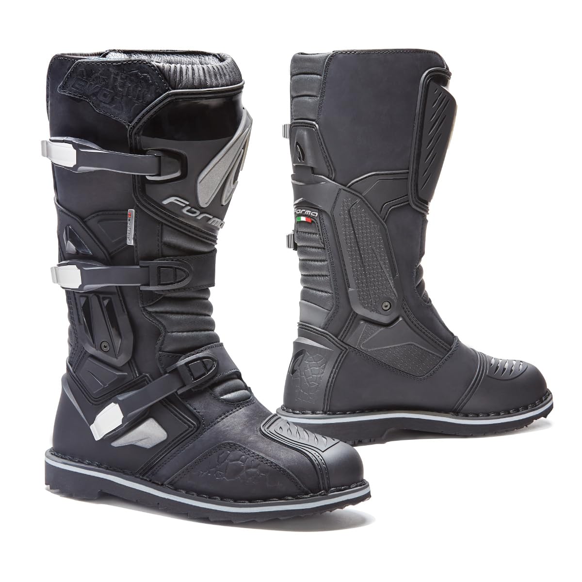 FORMA Herren Forc51w-9944 Motorradstiefel – Terra Evo WP, CE-geprüft, Schwarz, T44 von Forma