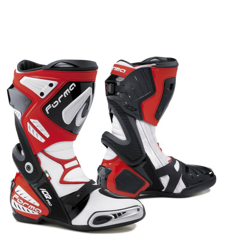 FORMA Stiefel Moto Ice Pro Eichzulassung, Rot, 41 von Forma