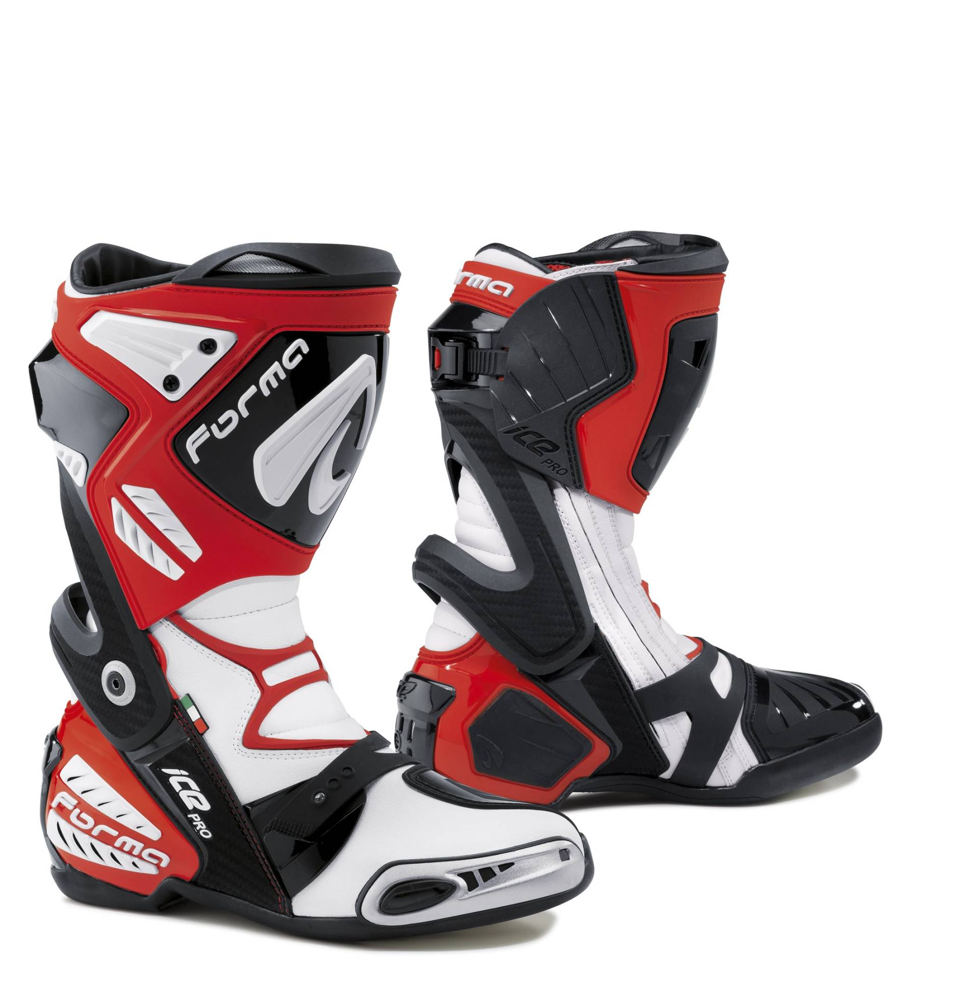 FORMA Stiefel Moto Ice Pro Eichzulassung, Rot, 41 von FORMA