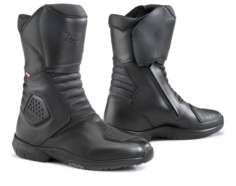 FORMA Stiefel Moto Sahara Outdry WP Eichzulassung CE, Schwarz, 47 von Forma