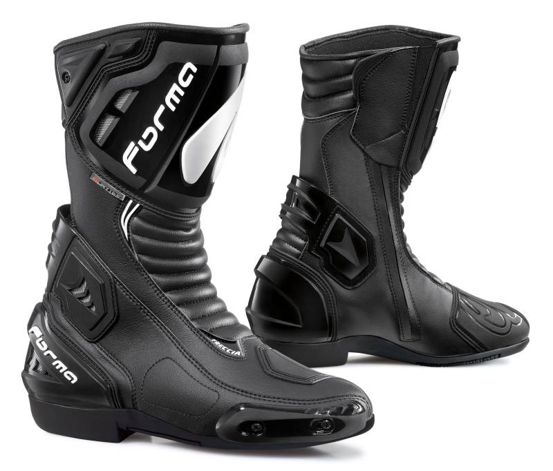 FORMA Stiefel Moto Freccia Dry WP Eichzulassung CE, Schwarz, 46 von Forma