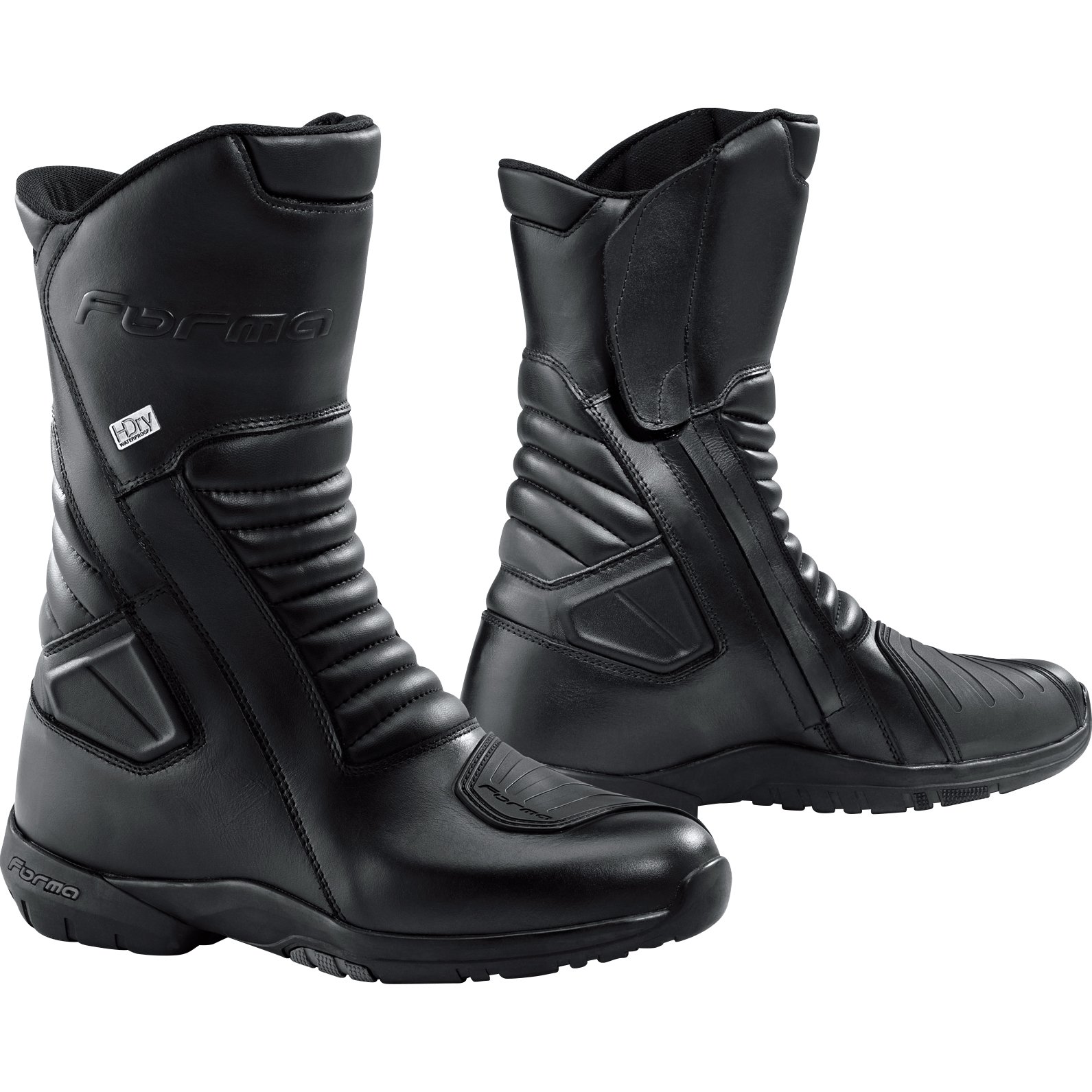 Forma Jasper HDRY Motorradstiefel lang schwarz 48 Herren von Forma