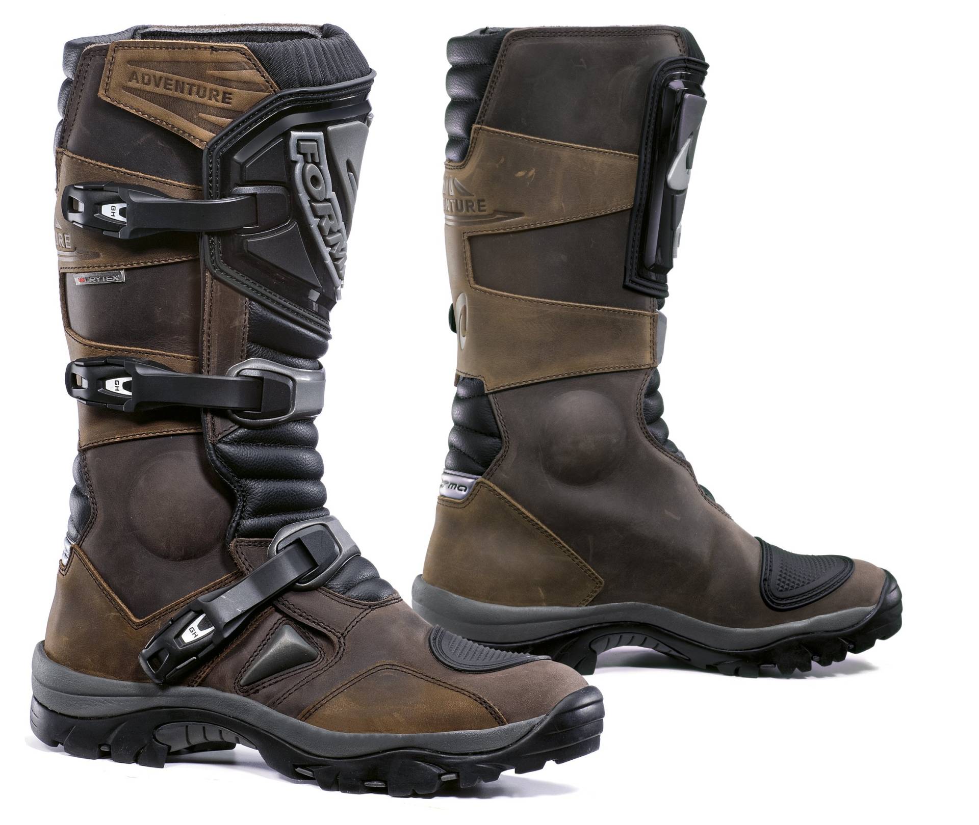 Forma Motorrad-Stiefel Adventure WP, Braun, 42 von Forma