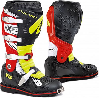 Forma Terrain TX 2.0, Stiefel - Schwarz/Neon-Gelb/Rot - 39 von Forma