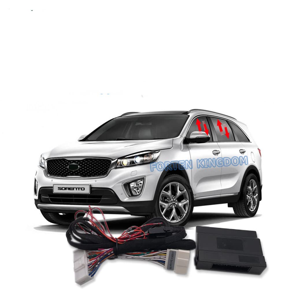 Automatischer intelligenter Fenster-Schließregler durch Key Kit Modul für KIA Sorento 2016–2019 Linkslenker (4 AUTO) von Forten Kingdom