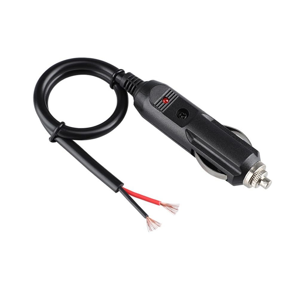 Fossthiroy 1 Stück 15 A High Plus Feuerzeug 30 cm Auto Feuerzeug Stecker Kabel Auto Adapter Kabel von Fossthiroy