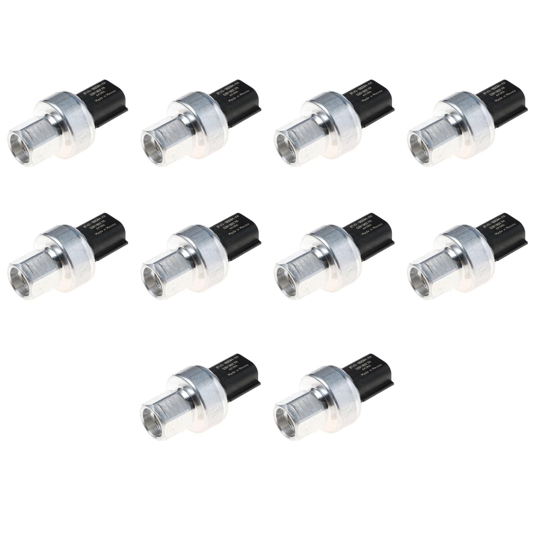 Fossthiroy 10X BT4319D594AA A/C Druckschalter Sensor Klimaanlage Drucksensor für 2009-2014 von Fossthiroy