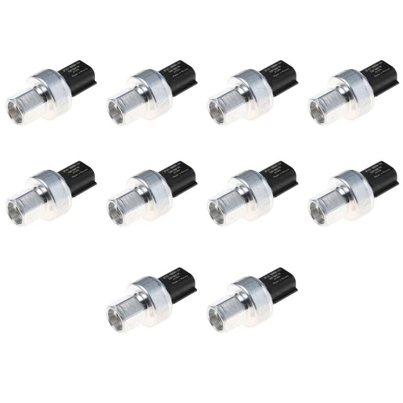 Fossthiroy 10X BT4319D594AA A/C Druckschalter Sensor Klimaanlage Drucksensor für 2009-2014 von Fossthiroy