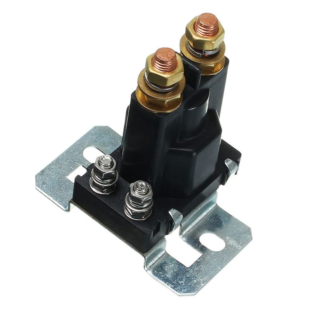 Fossthiroy 12V 500A Relais Autostartschalter Dual Battery Isolator Relay Start On/Off 4 Pin 500A 12V für Auto Power Switch von Fossthiroy