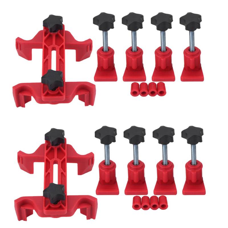 Fossthiroy 2 x Universal-Nockenwellen-Doppelnocken-Klemme, Verriegelung, Ausrichtung, Zahnriemen-Zahnriemen-Werkzeughalter von Fossthiroy