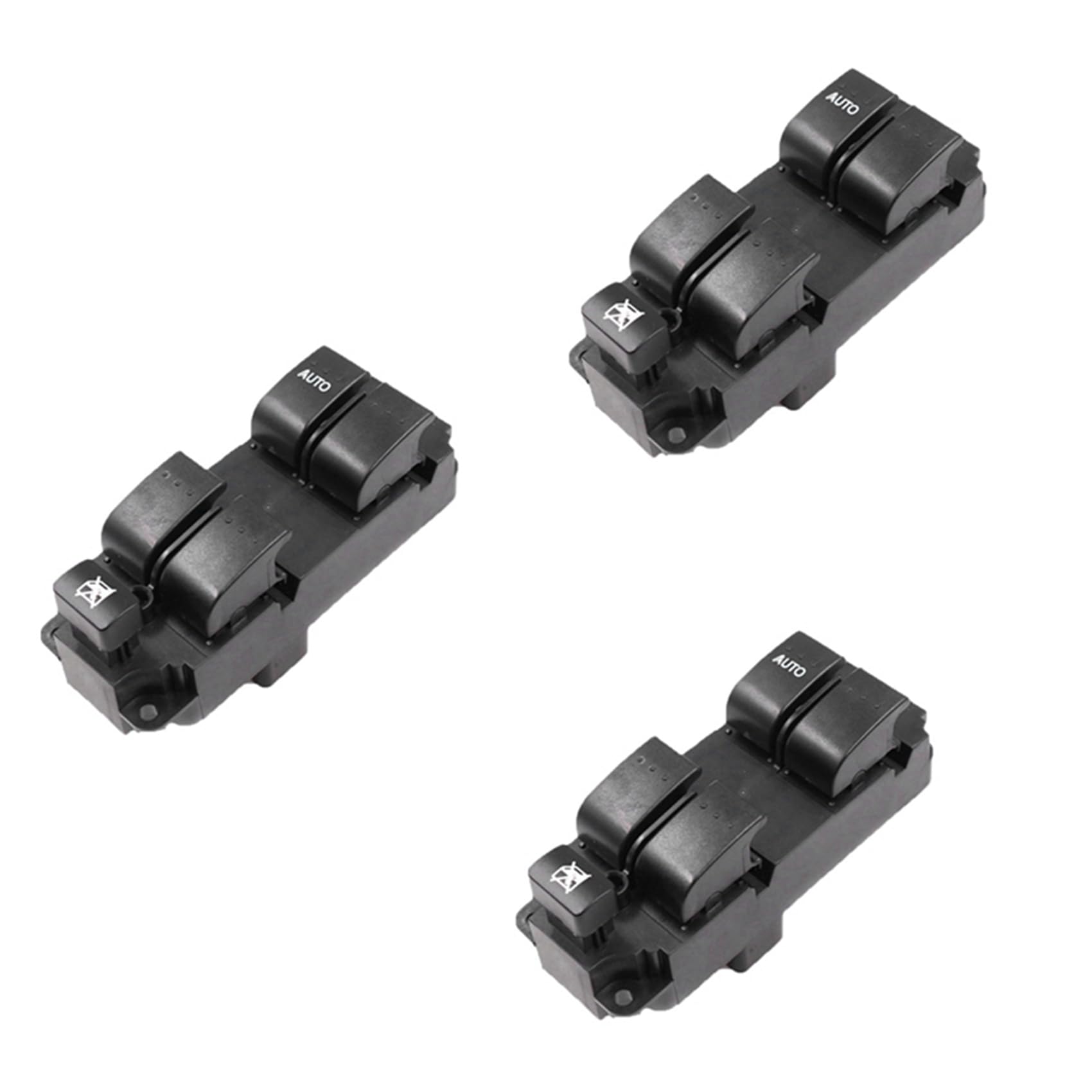 Fossthiroy 3X Power Fenster Heber Switch Links Fahrer Seite für 3 2004-2010 BP1E-66-350 BP1E66350 von Fossthiroy