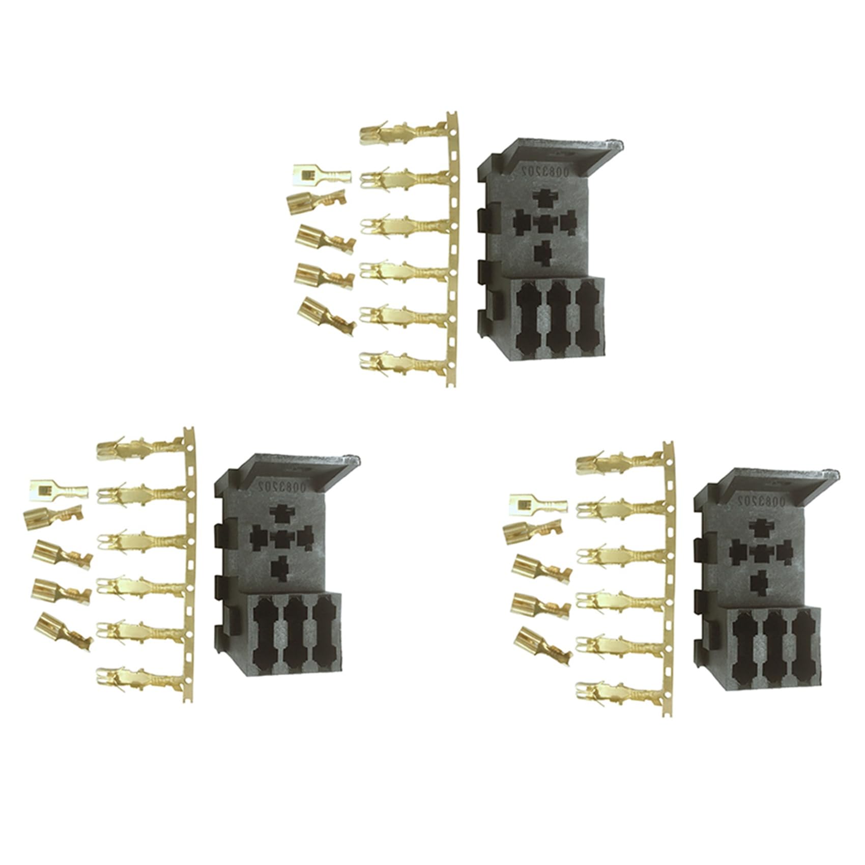 Fossthiroy 3X für Auto Rv Yacht Relais & 3 Sicherungs Sockel Kit - 4, 5 Pin & Flasher Relais ATO Sicherungs Halter Sockel Box von Fossthiroy