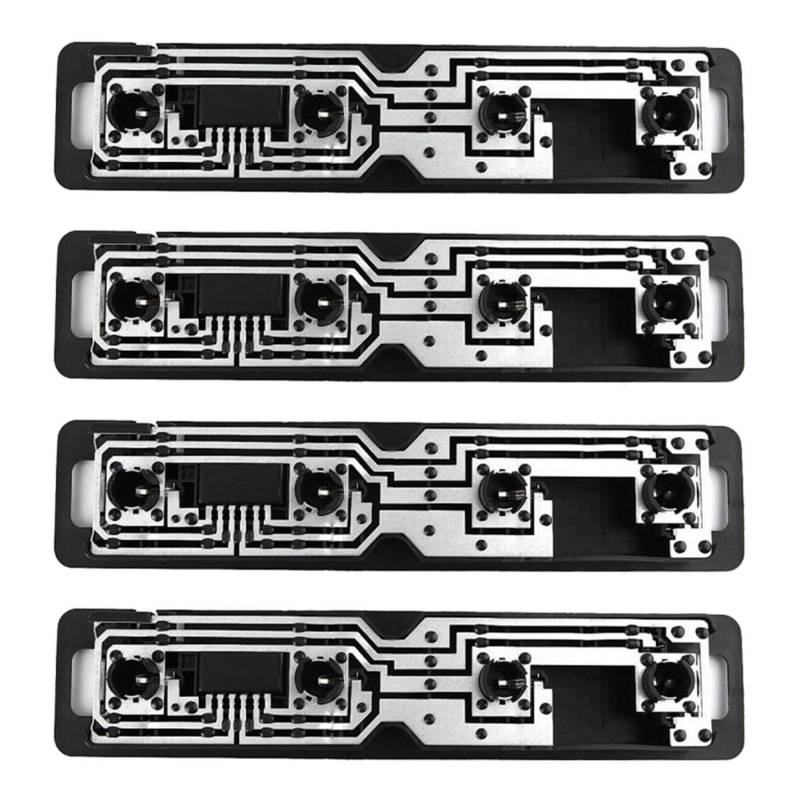 Fossthiroy 4 x Auto-Rücklicht-Lampenfassung, Basisplatine für Sprinter 2002–2006 0008200577 von Fossthiroy