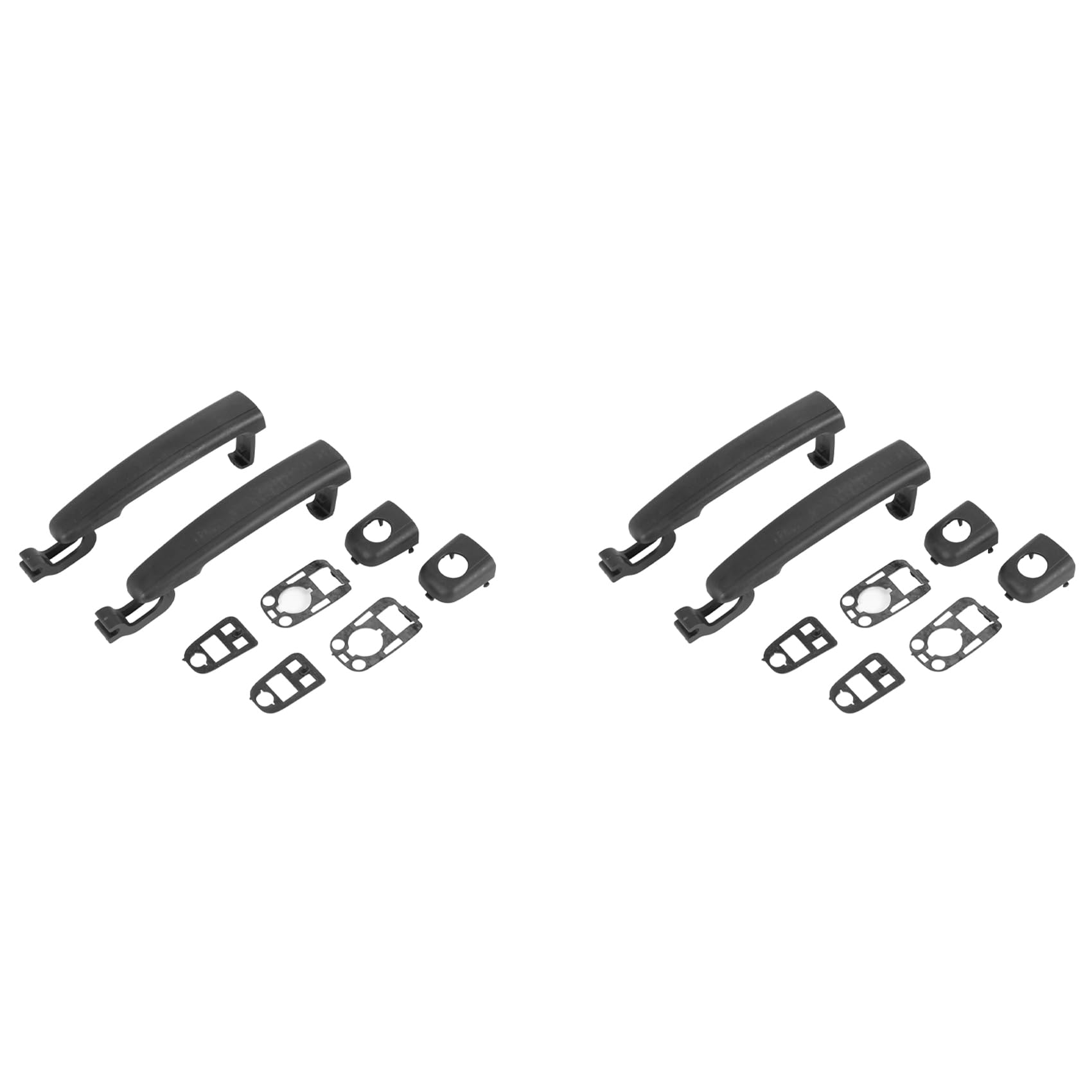 Fossthiroy 4Er Front Tür Griffe für 307 2001 2002 2003 2004 2005 2006 2007 für C2 2003-2007 C3 2002-2009 von Fossthiroy