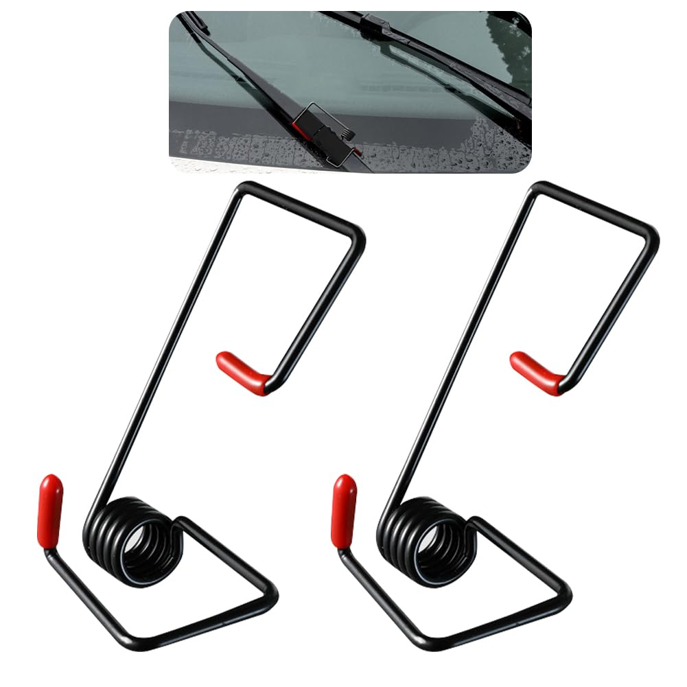 Scheibenwischerarm-Druckfederverstärker, Multifunktionaler Wischerfederverstärker,Windshield Wiper Arm Pressure Spring Booster,universelle Auto-Scheibenwischerfeder von Fouvin