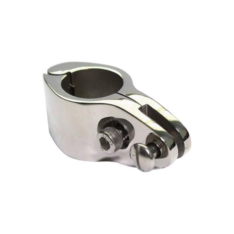 Fowspvzn Marine 316 Edelstahl Bimini Top Fitting Pipe Eye End Externe Überdachung für Rohr Rohr von Fowspvzn