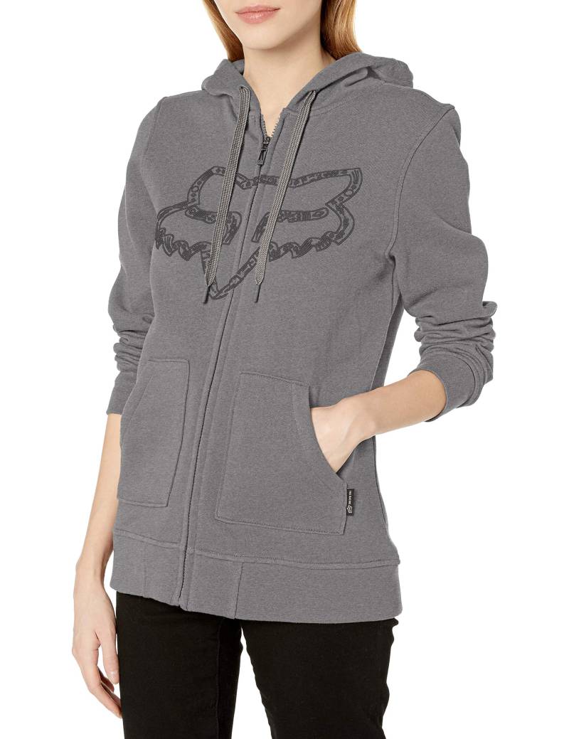 Barstow Zip Fleece Heather Graphite Xs von Fox