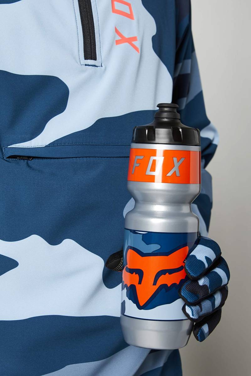 FOX 26 Oz Purist Bottle Refuel Blue Camo OS von Fox Racing