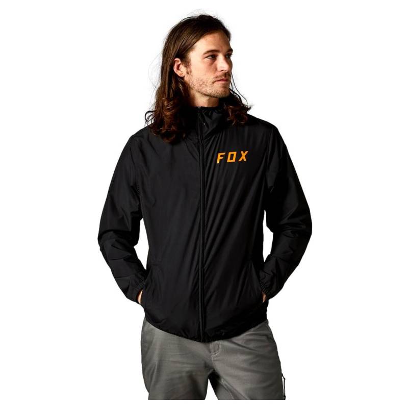 FOX Clean Up Windbreaker Jacket Black L von Fox Racing